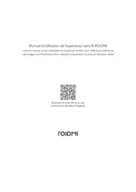 Notice Roidmi X30 VX Aspirateur