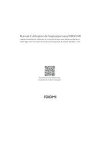 Notice Roidmi X300 Aspirateur