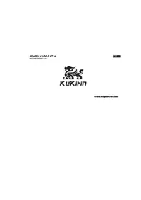 Notice Kugoo KIRIN M4 PRO Scooter