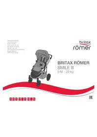 Notice Britax-Römer SMILE III Poussette