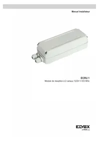 Notice Vimar ELVOX ECRU.1 Module électronique