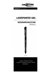Notice ANSMANN LASERPOINTER 4IN1 Éclairage