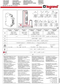 LEGRAND MicroRex QW11 - Commutateur