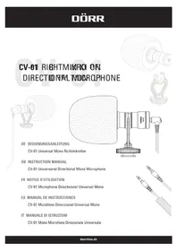 Notice Dörr CV01 Microphone