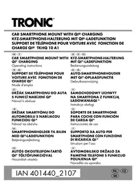 Notice TRONIC TKHQ 10 A1 Support smartphone voiture