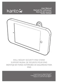 Notice Kanto SWS200 Support mural pour tablette