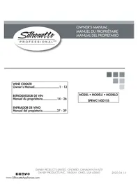 DANBY Silhouette SPRWC140D1SS - Fridge