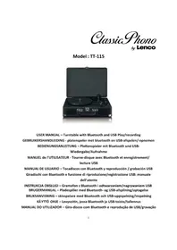 Notice Classic Phono TT115 Platine_disque