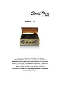 Notice Classic Phono TT41OK Platine_disque