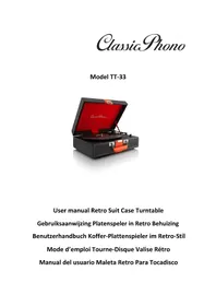Notice Classic Phono TT33 Platine_disque