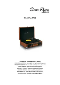 Notice Classic Phono TT10 Platine_disque