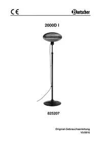 Notice BARTSCHER ST2000 E Ogrzewanie