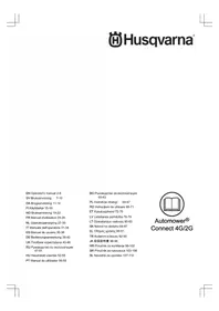 Notice HUSQVARNA AUTOMOWER CONNECT Ρομποτική χλοοκοπτική μηχανή