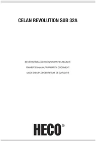 Notice HECO CELAN REVOLUTION SUB 32A Haut-parleur