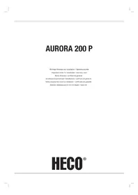 Notice HECO AURORA 200 P Haut-parleur