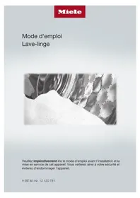 Notice MIELE WWF664 WCS Lave-linge