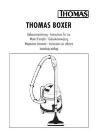 Notice THOMAS BOXER Aspirateur