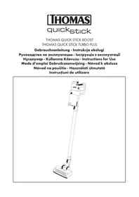 Notice THOMAS QUICK STICK TURBO PLUS Шаңсорғыш