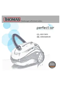 Notice THOMAS PERFECT AIR FEEL FRESH X3 Aspirateur