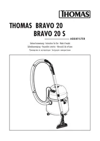 Notice THOMAS BRAVO 20 S AQUAFILTER Aspirateur