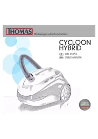 Notice THOMAS CYCLOON HYBRID PET & FRIENDS Aspirateur