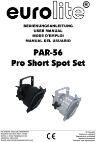Notice Eurolite PAR56 Accessoire de projecteur