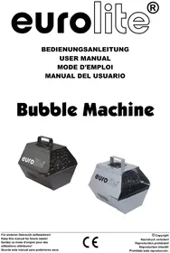 Notice Eurolite B90 Machine à effet