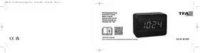 Notice TFA 60.2549.08 Alarm clock radio