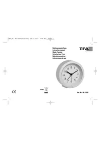Notice TFA 60.1029.02 Radio-réveil