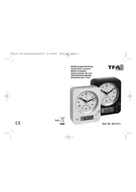 Notice TFA 60.1511.01 Radio-réveil