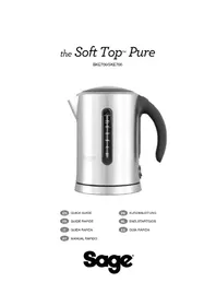 Notice SAGE THE SOFT TOP PURE BKE700 Bouilloire