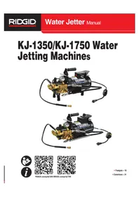Notice RIDGID KJ1750 Pressure washer