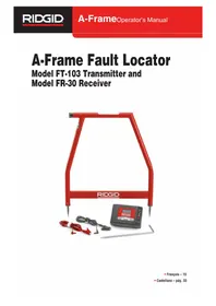 Notice RIDGID AFRAME Multímetro