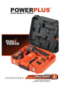 Notice PowerPlus POWDP35150 измельчитель