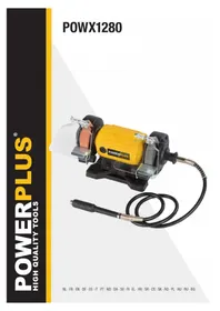 Notice PowerPlus POWX1280 измельчитель