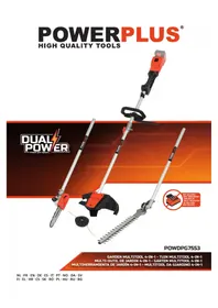 Notice PowerPlus POWDPG7553 Многофункционални инструменти