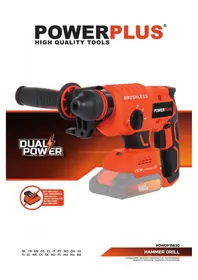 Notice PowerPlus POWDP15630 Wiertarka