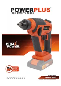 Notice PowerPlus POWDP15600 Wiertarka