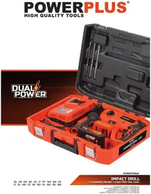 Notice PowerPlus POWDP15640 Wiertarka