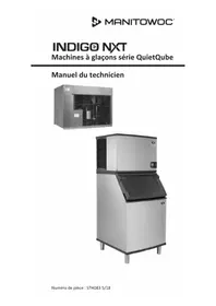 Notice Manitowoc INDIGO NXT SERIES IF600C Machine à glaçons