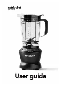 Notice NUTRIBULLET BLENDER Blender