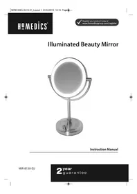 Notice HOMEDICS MIR8150EU Spejl