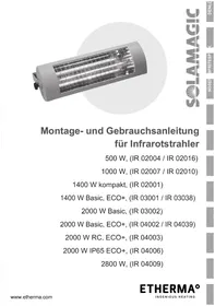 Notice Etherma SOLAMAGIC SM1400ZST Chauffage