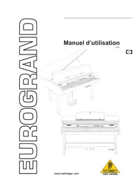 BEHRINGER Eurogrand EG8180BK - Synthétiseur