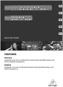 Firepower FCA610 BEHRINGER