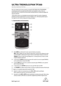 BEHRINGER Ultra TremoloPan TP300 - Guitare