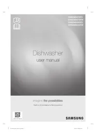 SAMSUNG DW60M5070FW - Dishwasher