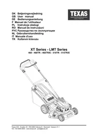 Notice Texas XT 460TR Tracteur