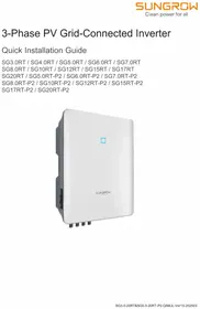 Notice Sungrow SG5.0RT Climatisation