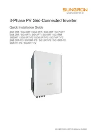 Notice Sungrow SG20RT Chargeur de piles